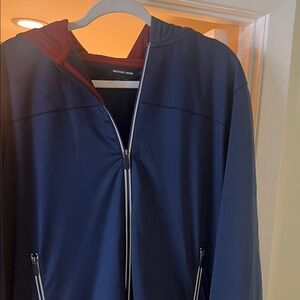 Michael Kors Blue and Red Windbreaker for Men